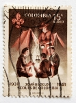 Sellos de America - Colombia -   Scouts