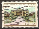 Stamps Italy -  Villa Aldrovandi Mazzacorati-Bolonia.