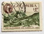 Sellos de America - Colombia -  Humbold