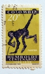 Stamps Colombia -  Humbold