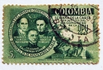 Stamps Colombia -  Convenio Postal