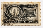 Stamps Colombia -  Caja de Credito Agrario