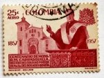 Stamps Colombia -  Centenario de mons. Carrasquilla