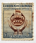 Sellos de America - Colombia -  Departamento de Antioquia