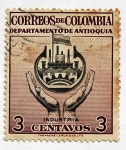 Stamps Colombia -  Departamento de Antioquia