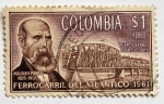 Stamps Colombia -  Ferrocarril del Atlantico