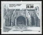 Stamps : America : Mexico :  MEXICO - Primeros monasterios del siglo XVI en las faldas del Popocatépetl