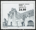 Sellos del Mundo : America : M�xico : México – Primeros monasterios del siglo XVI sobre las laderas del Popocatepetl