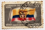 Stamps Colombia -  Independencia Nacional