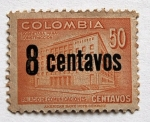 Stamps Colombia -  Sobretasa para Construccion