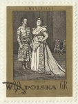 Stamps Poland -  ESCENA DE LA OPERA DE STANISLAW MONIUSZKI