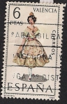 Stamps : Europe : Spain :  TRAJES TIPICOS ESPAÑOLES