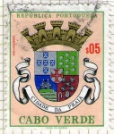 Stamps Africa - Cape Verde -  1 Escudo-Cidade da Praia