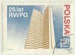 Stamps : Europe : Poland :  EDIFICIO COMECON EN MOSCU
