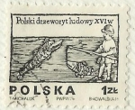 Stamps Poland -  16 ANIVERSARIO DE LOS GRABADOS EN MADERA