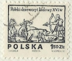 Stamps Poland -  16 ANIVERSARIO DE LOS GRABADOS EN MADERA