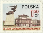 Stamps Poland -  30 AÑOS DE LA LIBERACIÓN DE VARSOVIA