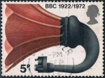 Stamps United Kingdom -  50º ANIV. DE LA FUNDACIÓN DE LA B.B.C. ALTAVOZ DE LOS AÑOS 20. Y&T Nº 666