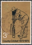 Stamps United Kingdom -  CENT. DEL REGLAMENTO PARA LOS PARTIDOS DE CRICKET. Y&T Nº 684