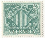 Stamps Spain -  11.- Plan Sur.