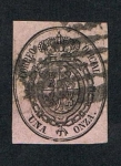 Stamps Spain -  RUEDA DE CARRO -1855