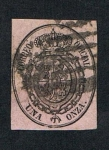 Sellos de Europa - Espaa -  RUEDA DE CARRO -1855