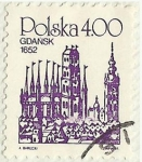 Stamps Poland -  CIUDADES DE POLONIA, GDANSK