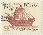 Stamps Poland -  BARCO ANTIGUO