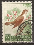 Stamps : Europe : San_Marino :  Ruiseñor.