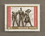 Stamps Hungary -  50 Aniv. Comunista