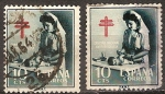 Stamps Spain -  Lucha contra la tuberculosis.