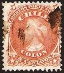 Stamps Chile -  Clásicos - Chile