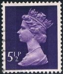 Stamps United Kingdom -  ISABEL II TIPO MACHIN 1973. Y&T Nº 698