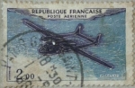 Sellos de Europa - Francia -  aerienne poste 1950