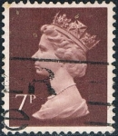 Stamps United Kingdom -  ISABEL II TIPO MACHIN 1974-75. Y&T Nº 734