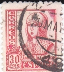 Stamps Spain -  ISABEL LA CATOLICA             (I)