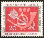 Sellos de Europa - Alemania -  FLORA UND PHILATELIE - DEUTSCHE BUNDESPOST