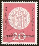 Stamps Germany -  100 JAHRE ASCHAFFENBURG - DEUTSCHE BUNDESPOST