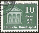 Stamps Germany -  300 JAHRE UNIVERSITAT GIEBEN - DEUTSCHE BUNDESPOST