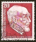 Stamps Germany -  LEO BAECK - DEUTSCHE BUNDESPOST