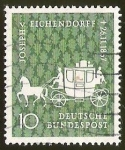 Stamps Germany -  JOSEPH EICHENDORFF - DEUTSCHE BUNDESPOST