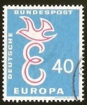 Stamps : Europe : Germany :  EUROPA - DEUTSCHE BUNDESPOST