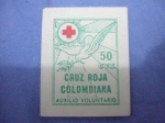 Stamps Colombia -  CRUZ ROJA COLOMBIANA AUXILIO VOLUNTARIO