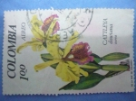 Stamps Colombia -  CATTLEYA
