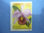 Stamps Colombia -  CATLEYA TRIANAE