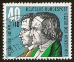 Stamps Germany -  GEBRUDER GRIMM - HELFER DER MENSCHHEIT - DEUTSCHE BUNDESPOST