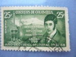 Stamps Colombia -  AÑO GEOFISICO MUNDIAL