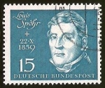 Stamps Germany -  LOUIS SPOHR - DEUTSCHE BUNDESPOST