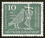 Stamps Germany -  EUCHARISTISCHER WELTKONGRESS MUNCHEN - DB