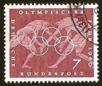 Stamps Germany -  OLYMPISCHES JAHR - DEUTSCHE BUNDESPOST